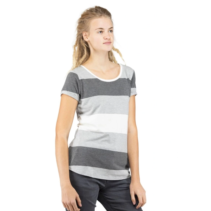 T-Shirt damski Chillaz ÖTZTAL GREY STRIPES